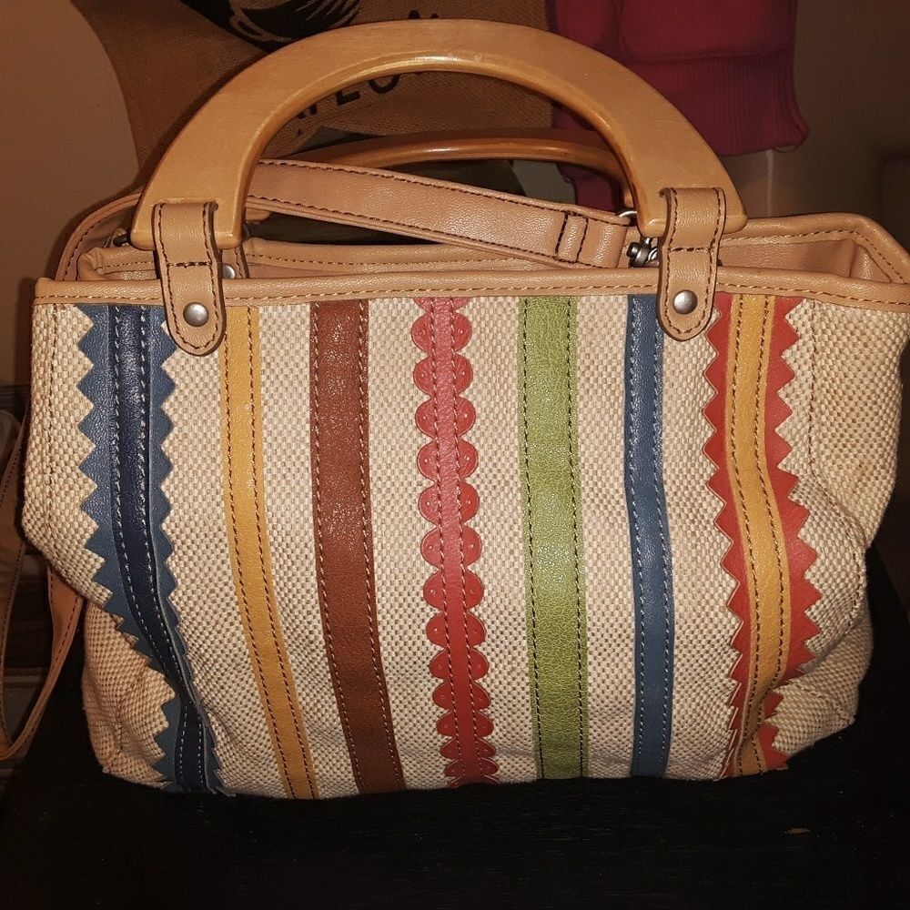 Multicolored Relic purse, excellent condition